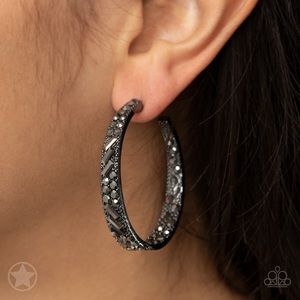 Gunmetal 2” Hoops
